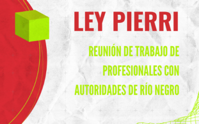 Reunión de trabajo por Aplicación de Ley Pierri en Río Negro