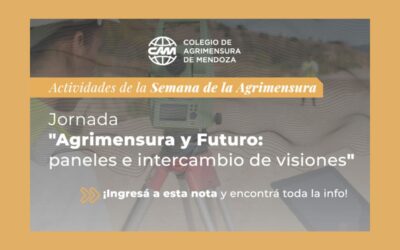 «Agrimensura y Futuro»: la jornada con la que inicia la Semana de la Agrimensura 2025
