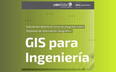 Curso de Complementación «GIS para Ingeniería» – Inicia 20 de agosto